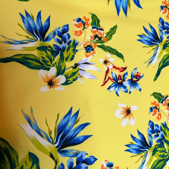 Cut out one piece bathing suit OP Tropicana Yellow - Picture 6 of 6